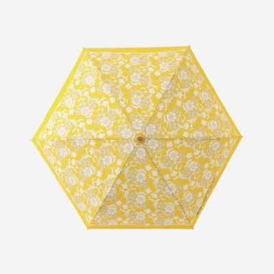 【婦人画報掲載】【ＢＩＢＵＲＹ　ＦＬＯＷＥＲ】バイブリーフラワーＵＶミニ傘（Ｇ５Ｗ０１３１９＿＿）