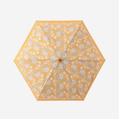 【婦人画報掲載】【ＢＩＢＵＲＹ　ＦＬＯＷＥＲ】バイブリーフラワーＵＶミニ傘（Ｇ５Ｗ０１３１９＿＿）