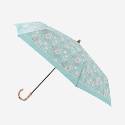 【婦人画報掲載】【ＢＩＢＵＲＹ　ＦＬＯＷＥＲ】バイブリーフラワーＵＶミニ傘（Ｇ５Ｗ０１３１９＿＿）