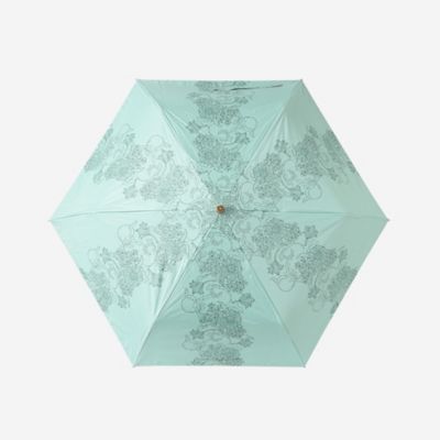 【婦人画報掲載】【ＢＩＢＵＲＹ　ＦＬＯＷＥＲ】バイブリーフラワーＵＶミニ傘（Ｇ５Ｗ０１５２２＿＿）