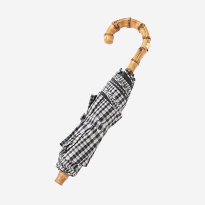 グレンチェック柄遮光UVミニ傘（G5W04645＿＿