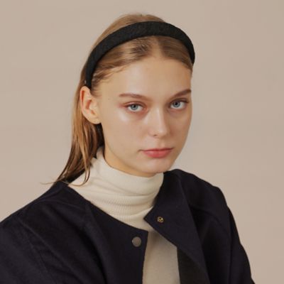 アレクサンドルドゥパリ　マッキントッシュ　カチューシャ ALEXANDRE DE PARIS】ベロアカチューシャ（カチューシャ