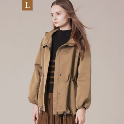 ＜MACKINTOSH LONDON L (Women/大きいサイズ)＞【Ｌ】ポリエステルグログランコート（Ｇ７Ａ０３８１５＿＿）