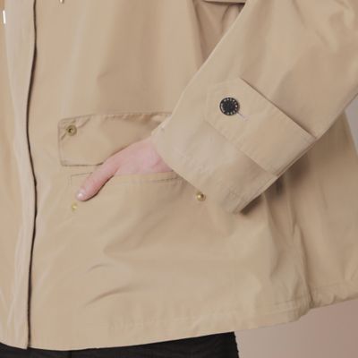 【Ｌ】ポリエステルコットンタフタフーデットコート（Ｇ７Ａ０５３２３＿＿）