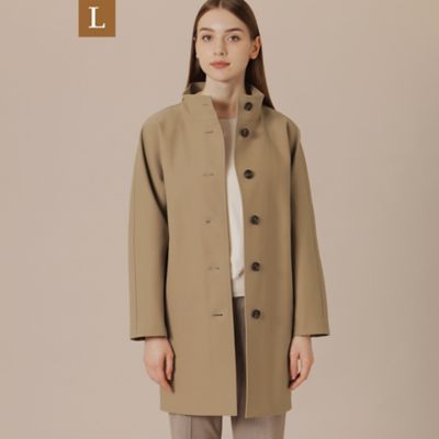 ＜MACKINTOSH LONDON L (Women/大きいサイズ)＞【Ｌ】【ＢＡＲＮＥＴ／バーネット】コンジュゲートチェックコート（Ｇ７Ａ０７４１９＿＿）