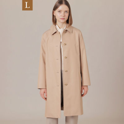 ＜MACKINTOSH LONDON L (Women/大きいサイズ)＞【Ｌ】【ＧＡＢＡＲＤＩＮＥ１９】ステンカラーコート（Ｇ７Ａ０９１２０＿＿）