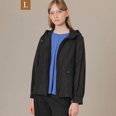 ＜MACKINTOSH LONDON L (Women/大きいサイズ)＞【Ｌ】シルケットタフタショートコート（Ｇ７Ａ１３１４８＿＿）