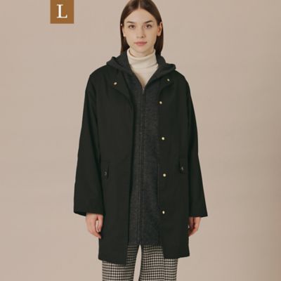 ＜MACKINTOSH LONDON L (Women/大きいサイズ)＞【送料無料】【Ｌ】ポリエステルオックスフォード３ＷＡＹコート（Ｇ７Ａ２１６６０＿＿）