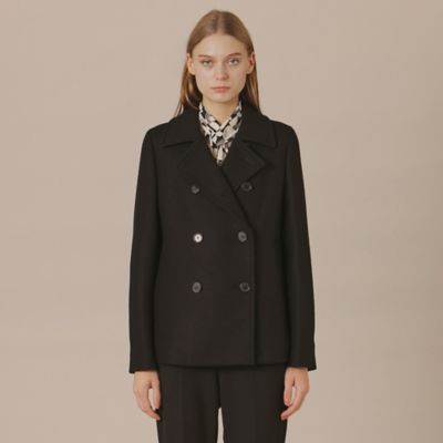 【バーバリーブラックレーベル】ダブルメルトンコートショート丈 M ブラック 2025年最新】BURBERRY BLACK LABEL メンズ トレンチコートの人気