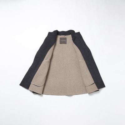 【Ｌ】【ＢＡＲＮＥＴ／バーネット】ダブルビーバーウールコート（Ｇ７Ｂ１２２４５＿＿）