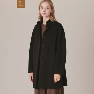 ＜MACKINTOSH LONDON L (Women/大きいサイズ)＞【Ｌ】ウールシルクリバーコート（Ｇ７Ｂ１２８４４＿＿）