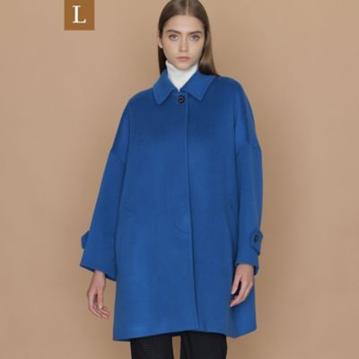 L】【ROSLEY／ロズリー】ピュアラムビーバーステンカラーコート