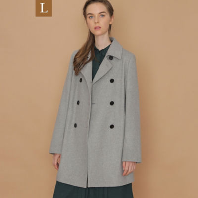 ＜MACKINTOSH LONDON L (Women/大きいサイズ)＞【Ｌ】【ＫＥＩＧＨＬＥＹ／キースリー】ファインウールメルトンコート（Ｇ７Ｂ７７２３７＿＿）