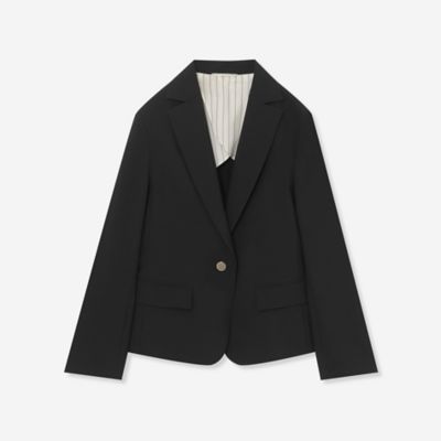 ＜MACKINTOSH LONDON L (Women/大きいサイズ)＞【Ｌ】ウールタイプライタージャケット（Ｇ７Ｅ０２３１４＿＿）