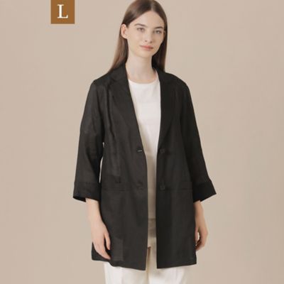 ＜MACKINTOSH LONDON L (Women/大きいサイズ)＞【Ｌ】シアーラミージャケット（Ｇ７Ｅ１０５５０＿＿）