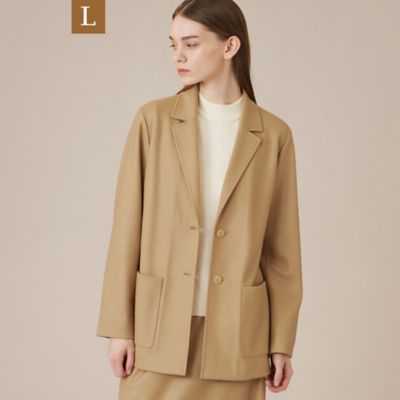 ＜MACKINTOSH LONDON L (Women/大きいサイズ)＞【Ｌ】ウールスムースジャケット（Ｇ７Ｅ２０６８２＿＿）