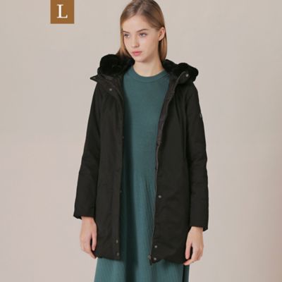 ＜MACKINTOSH LONDON L (Women/大きいサイズ)＞【Ｌ】リバーシブルダウンコート（Ｇ７Ｆ０７８６２＿＿）