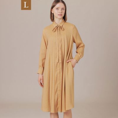 ＜MACKINTOSH LONDON L (Women/大きいサイズ)＞【Ｌ】トライアングルドットプリントワンピース（Ｇ７Ｊ０１１０５＿＿）