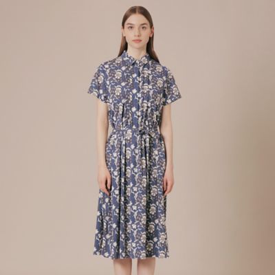 【Ｌ】【ＢＩＢＵＲＹ　ＦＬＯＷＥＲ】バイブリーフラワージャージワンピース（Ｇ７Ｊ０６３３７＿＿）