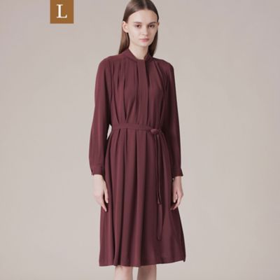 ＜MACKINTOSH LONDON L (Women/大きいサイズ)＞【Ｌ】トリアセテートストレッチワンピース（Ｇ７Ｊ０７８７１＿＿）