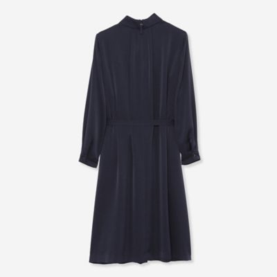 【Ｌ】バックジョーゼットサテンワンピース（Ｇ７Ｊ０７８７２＿＿）