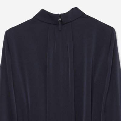 【Ｌ】バックジョーゼットサテンワンピース（Ｇ７Ｊ０７８７２＿＿）
