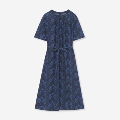 MACKINTOSH LONDON L (Women/大きいサイズ)/マッキントッシュ ロンドンＬ 【L】【BIBURY FLOWER】ドローイングシャドーバイブリーワンピース(G7J08571__)