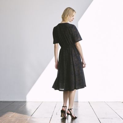 【Ｌ】【ＢＩＢＵＲＹ　ＦＬＯＷＥＲ】ドローイングシャドーバイブリーワンピース（Ｇ７Ｊ０８５７１＿＿）