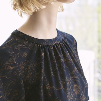【Ｌ】【ＢＩＢＵＲＹ　ＦＬＯＷＥＲ】ドローイングシャドーバイブリーワンピース（Ｇ７Ｊ０８５７１＿＿）
