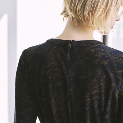 【Ｌ】【ＢＩＢＵＲＹ　ＦＬＯＷＥＲ】ドローイングシャドーバイブリーワンピース（Ｇ７Ｊ０８５７１＿＿）