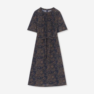 【Ｌ】【ＢＩＢＵＲＹ　ＦＬＯＷＥＲ】ドローイングシャドーバイブリーワンピース（Ｇ７Ｊ０８５７１＿＿）