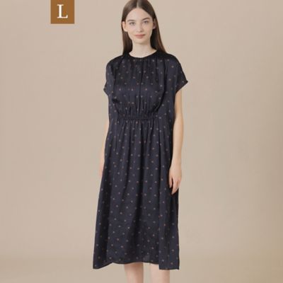 MACKINTOSH LONDON L (Women/大きいサイズ)/マッキントッシュ ロンドンＬ 【Ｌ】Ｍドットプリントワンピース（Ｇ７Ｊ１１５５２＿＿）