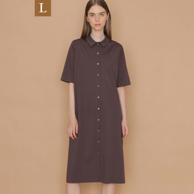 ＜MACKINTOSH LONDON L (Women/大きいサイズ)＞【Ｌ】【Ｔｈｅ　Ｅｓｓｅｎｔｉａｌ　Ｃｏｌｌｅｃｔｉｏｎ】プレーティング天竺ワンピース（Ｇ７Ｊ１２１５８＿＿）