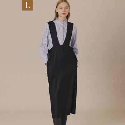 ＜MACKINTOSH LONDON L (Women/大きいサイズ)＞【Ｌ】ウールサキソニーワンピース（Ｇ７Ｊ１２６３５＿＿）