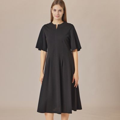 ＜MACKINTOSH LONDON L (Women/大きいサイズ)＞【Ｌ】ストレッチサッカーワンピース（Ｇ７Ｊ１３５６３＿＿）