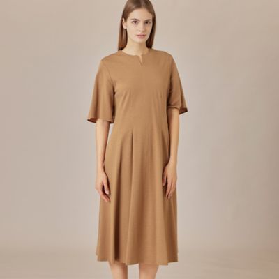 L】ストレッチサッカーワンピース（G7J13563＿＿