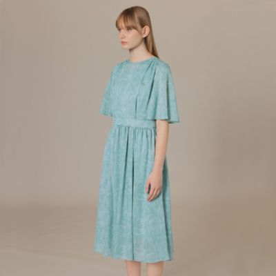 【Ｌ】【ＢＩＢＵＲＹ　ＦＬＯＷＥＲ　００１】ドローイングシャドーバイブリーワンピース（Ｇ７Ｊ１４１３８＿＿）