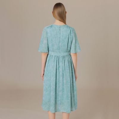 【Ｌ】【ＢＩＢＵＲＹ　ＦＬＯＷＥＲ　００１】ドローイングシャドーバイブリーワンピース（Ｇ７Ｊ１４１３８＿＿）