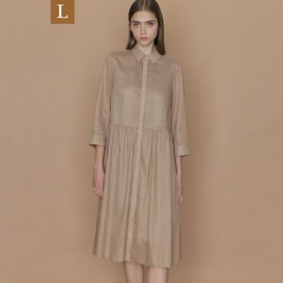 ＜MACKINTOSH LONDON L (Women/大きいサイズ)＞【Ｌ】ピケボイルワンピース（Ｇ７Ｊ１６１６３＿＿）