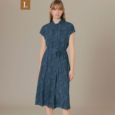 【Ｌ】【ＢＩＢＵＲＹ　ＦＬＯＷＥＲ　００１】シャドーバイブリーワンピース（Ｇ７Ｊ１９１８０＿＿）