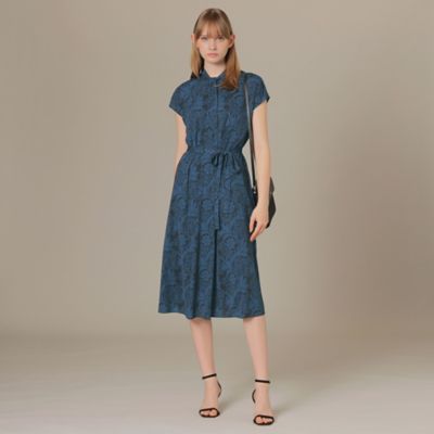 【Ｌ】【ＢＩＢＵＲＹ　ＦＬＯＷＥＲ　００１】シャドーバイブリーワンピース（Ｇ７Ｊ１９１８０＿＿）