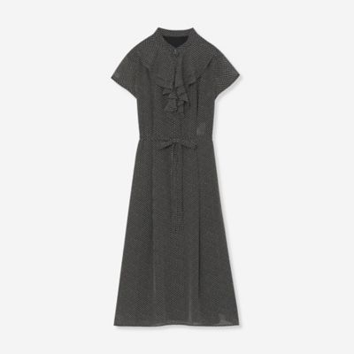 MACKINTOSH LONDON L (Women/大きいサイズ)/マッキントッシュ ロンドンＬ 【Ｌ】フラグメントプリントワンピース（Ｇ７Ｊ２１５６９＿＿）