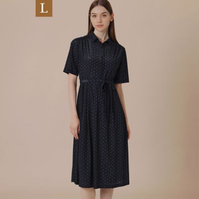 【Ｌ】アスタープリントジャージワンピース（Ｇ７Ｊ２４３６１＿＿）