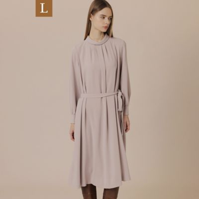 ＜MACKINTOSH LONDON L (Women/大きいサイズ)＞【Ｌ】トリアセテートバックサテンワンピース（Ｇ７Ｊ８０４５８＿＿）