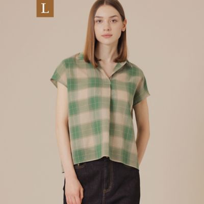 新品✨　マッキントッシュロンドン　タッターソールチェックプリントブラウス　近年 セール】 タッターソールチェックプリントブラウス （シャツ