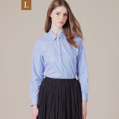 【Ｌ】【Ｔｈｅ　Ｅｓｓｅｎｔｉａｌ　Ｃｏｌｌｅｃｔｉｏｎ】スビンコットンブロードシャツ（Ｇ７Ｍ０４８２１＿＿）