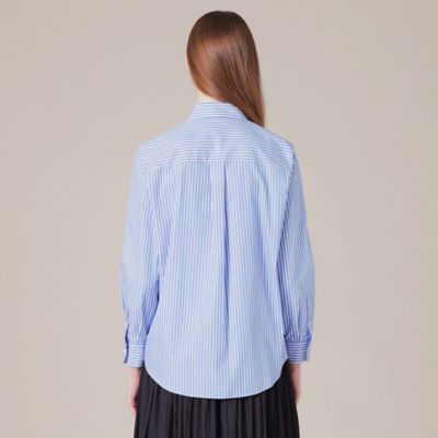 【Ｌ】【Ｔｈｅ　Ｅｓｓｅｎｔｉａｌ　Ｃｏｌｌｅｃｔｉｏｎ】スビンコットンブロードシャツ（Ｇ７Ｍ０４８２１＿＿）