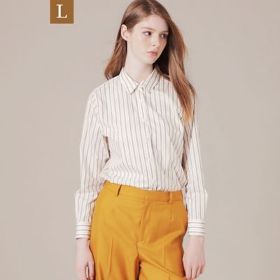 【Ｌ】【Ｔｈｅ　Ｅｓｓｅｎｔｉａｌ　Ｃｏｌｌｅｃｔｉｏｎ】スビンコットンブロードシャツ（Ｇ７Ｍ０４８２１＿＿）