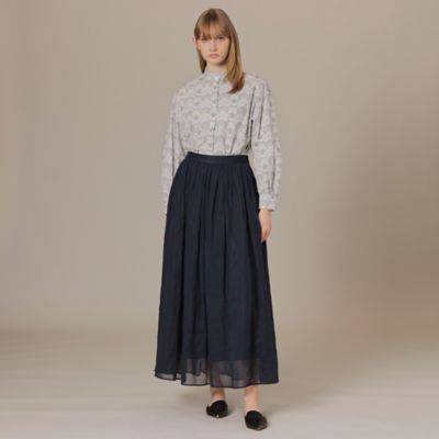 【Ｌ】【ＢＩＢＵＲＹ　ＦＬＯＷＥＲ　００２】バイブリーフラワー００２ブラウス（Ｇ７Ｍ０８１３７＿＿）