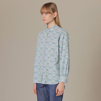 【Ｌ】【ＢＩＢＵＲＹ　ＦＬＯＷＥＲ　００２】バイブリーフラワー００２ブラウス（Ｇ７Ｍ０８１３７＿＿）